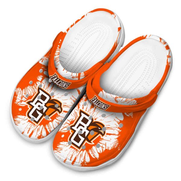 bowling green falcons splatter graphics clog latest model