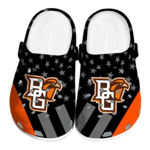 bowling green falcons stellar stripes theme clog best selling