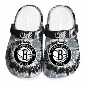 brooklyn nets radiant burst effect clog best selling