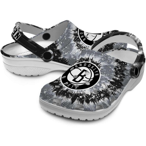 brooklyn nets radiant burst effect clog high quality