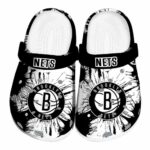 brooklyn nets splatter graphics clog best selling