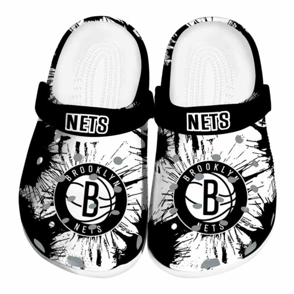 brooklyn nets splatter graphics clog best selling