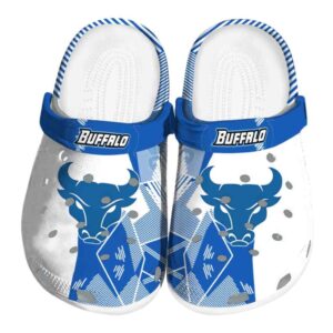 buffalo bulls geometric background clog best selling