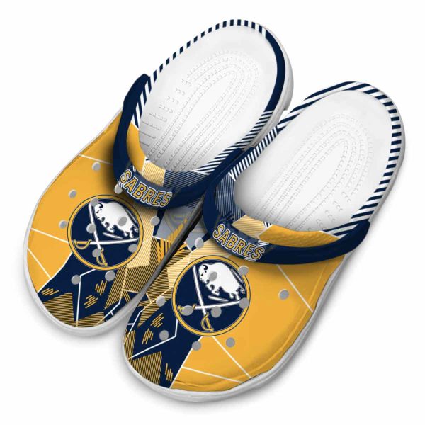 buffalo sabres geometric background clog latest model