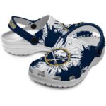 buffalo sabres splatter graphics clog best selling