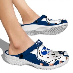 byu cougars helmet stripes clog fashion forward