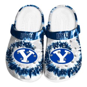 byu cougars radiant burst effect clog best selling