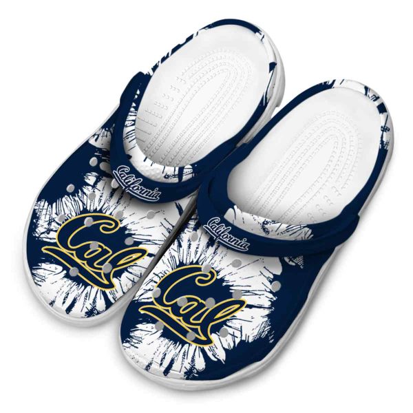 california golden bears splatter graphics clog latest model