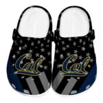 california golden bears stellar stripes theme clog best selling