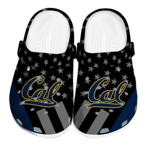 california golden bears stellar stripes theme clog best selling