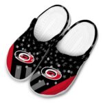 carolina hurricanes stellar stripes theme clog best selling