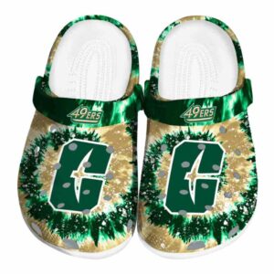 charlotte 49ers radiant burst effect clog best selling