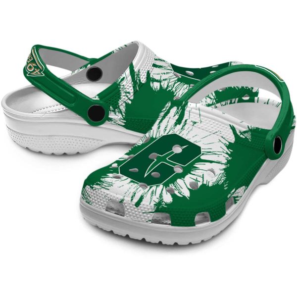 charlotte 49ers splatter graphics clog high quality