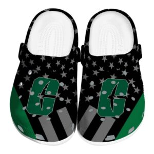 charlotte 49ers stellar stripes theme clog best selling