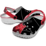 cincinnati bearcats geometric background clog best selling