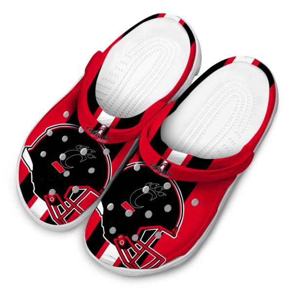 cincinnati bearcats helmet stripes clog latest model