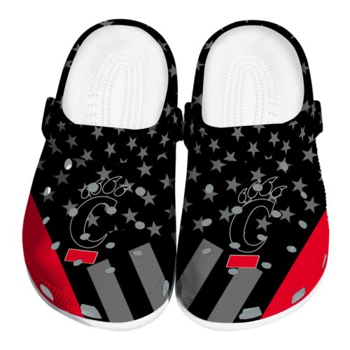 cincinnati bearcats stellar stripes theme clog best selling
