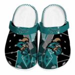 coastal carolina chanticleers geometric background clog best selling