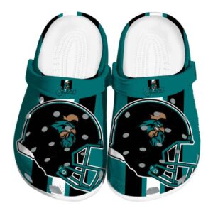 coastal carolina chanticleers helmet stripes clog best selling