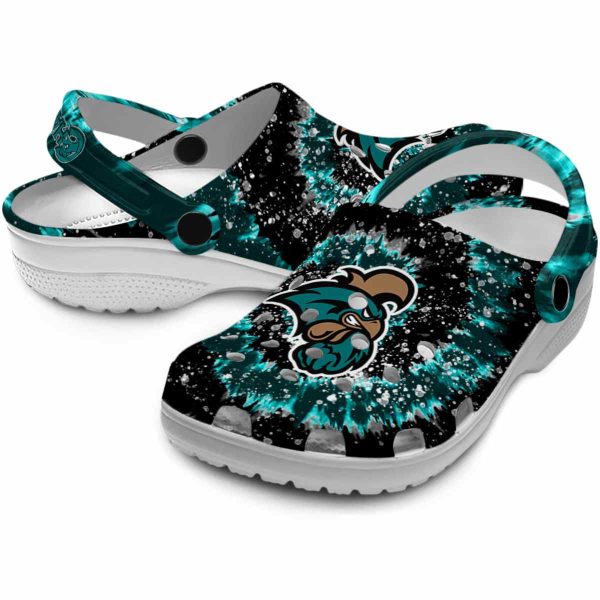 coastal carolina chanticleers radiant burst effect clog high quality