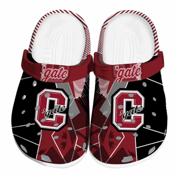 colgate raiders geometric background clog best selling