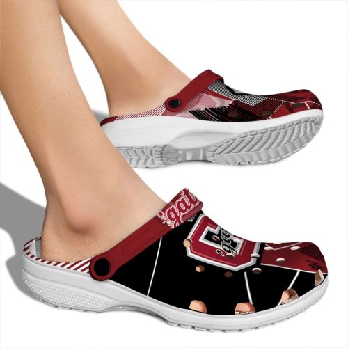 colgate raiders geometric background clog fashion forward