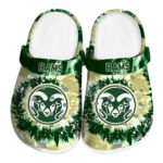 colorado state rams radiant burst effect clog best selling
