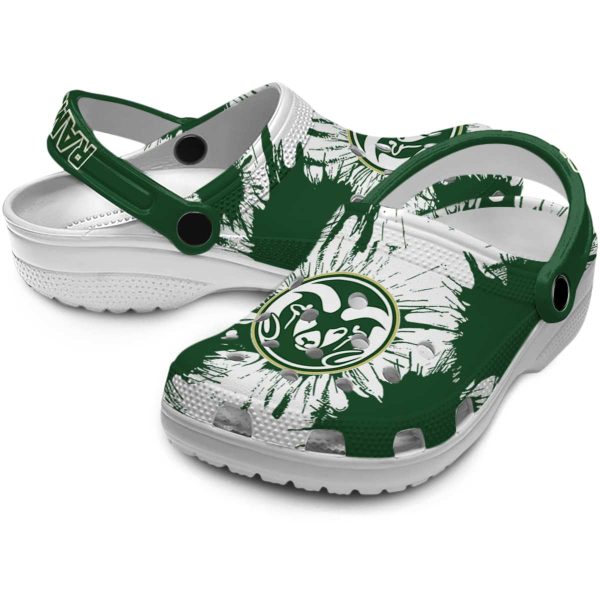 colorado state rams splatter graphics clog high quality
