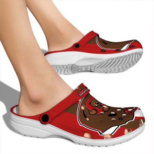 cornell big red helmet stripes clog fashion forward