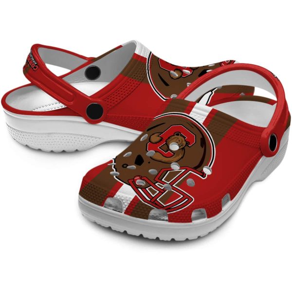 cornell big red helmet stripes clog high quality