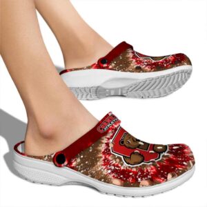 cornell big red radiant burst effect clog fashion forward
