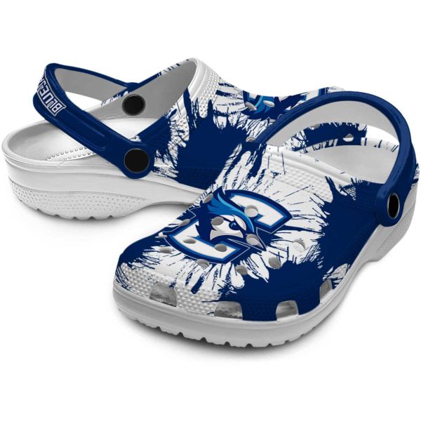 creighton bluejays splatter graphics clog high quality