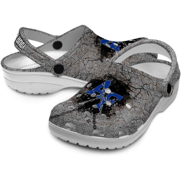 custom air force falcons cracked ground texture clog high quality