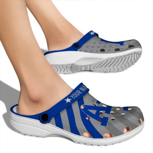 custom air force falcons star spangled graphic clog fashion forward