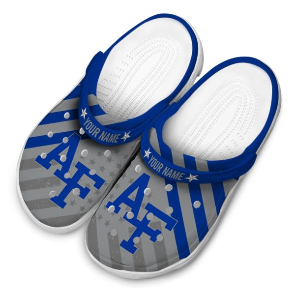 custom air force falcons star spangled graphic clog latest model