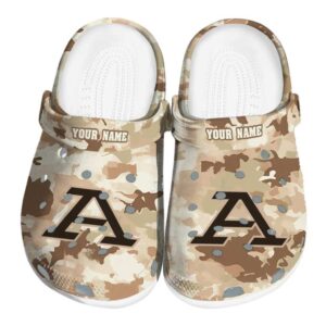custom akron zips desert camo clog best selling