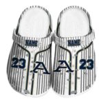 custom akron zips pinstripe pattern clog best selling