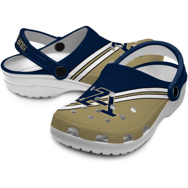 custom akron zips striped accents clog high quality
