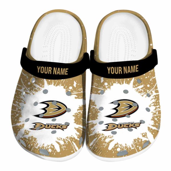 custom anaheim ducks splash art clog best selling