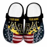 Custom Appalachian State Mountaineers Star-Spangled Side Pattern Clog 1 custom appalachian state mountaineers star spangled side pattern clog best selling