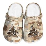 custom arizona coyotes desert camo clog best selling