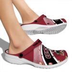 custom arizona coyotes vibrant dual tone clog best selling