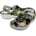 custom arkansas state red wolves camouflage craze clog best selling