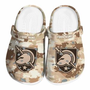 custom army black knights desert camo clog best selling