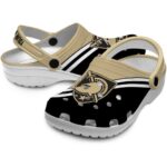 custom army black knights striped accents clog best selling