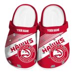 custom atlanta hawks vibrant dual tone clog best selling