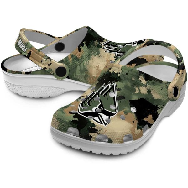 custom ball state cardinals camouflage craze clog high quality