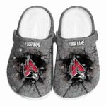 custom ball state cardinals cracked ground texture clog best selling