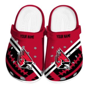 custom ball state cardinals football motif clog best selling