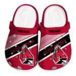custom ball state cardinals vibrant dual tone clog best selling